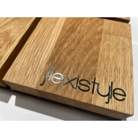 Nástenné hodiny Harmony Flexistyle z243-d-1-x, 30cm hnedá